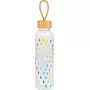 Glasflasche Cambridge CM06991 550 ml mit Bambusdeckel