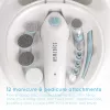 Maniküre-Pediküre-Geräteset HoMedics MAN-3023A-EU 2 Aufsätze Kunststoff Blau Weiß