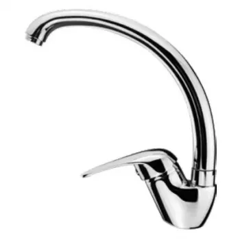 Pull-down-Armatur Edesa Iguazu Chrom Messing 25,5 cm Höhe
