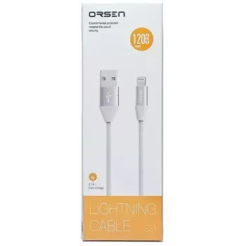 Micro-USB-Datenkabel Orsen S32 2.1A 1,2 m grau