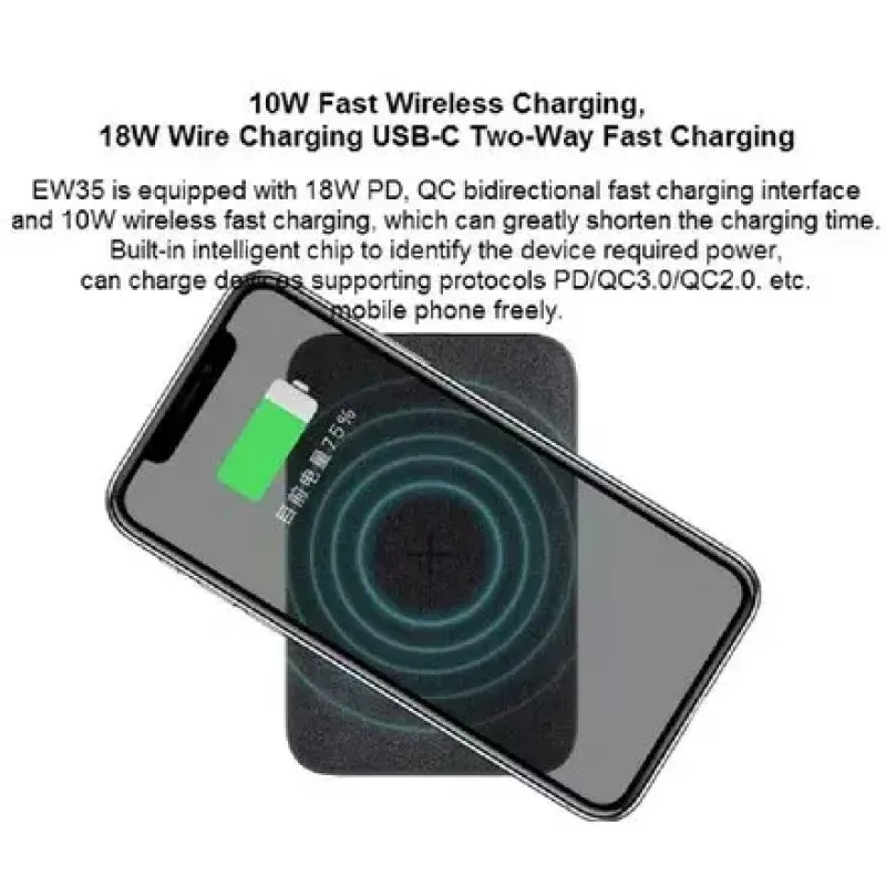 Tragbare Powerbank Orsen EW35 10000 mAh