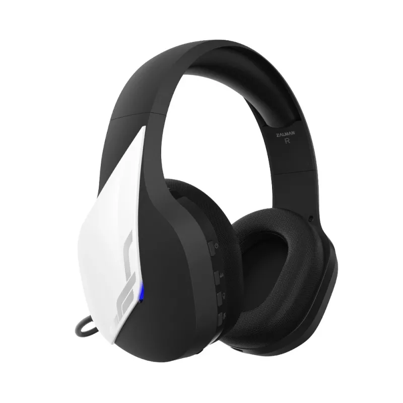 Zalman HPS700 White Headset Kabellos Kopfband Gaming