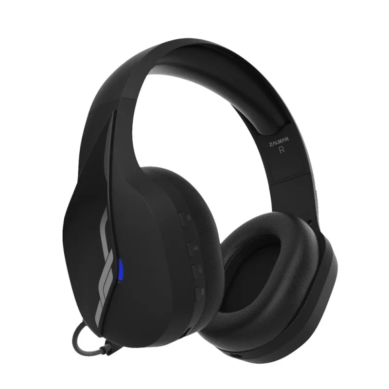 Zalman HPS700 Schwarz Headset Kabellos Head-band Gaming