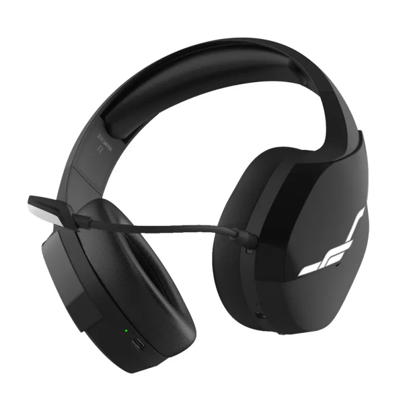 Zalman HPS700 Schwarz Headset Kabellos Head-band Gaming