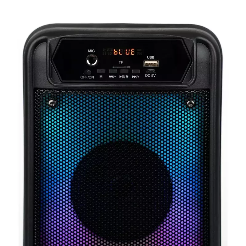 Tragbarer Lautsprecher Media-Tech MT3177 Flamebox UP, Schwarz