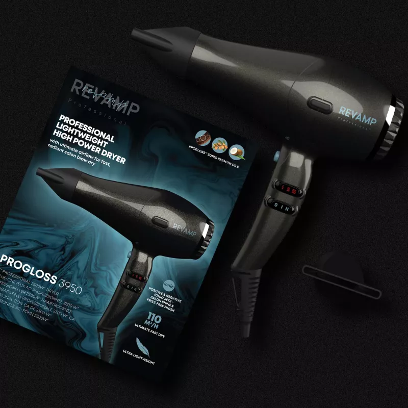 Revamp Progloss 3950 Haartrockner 2300 W Schwarz