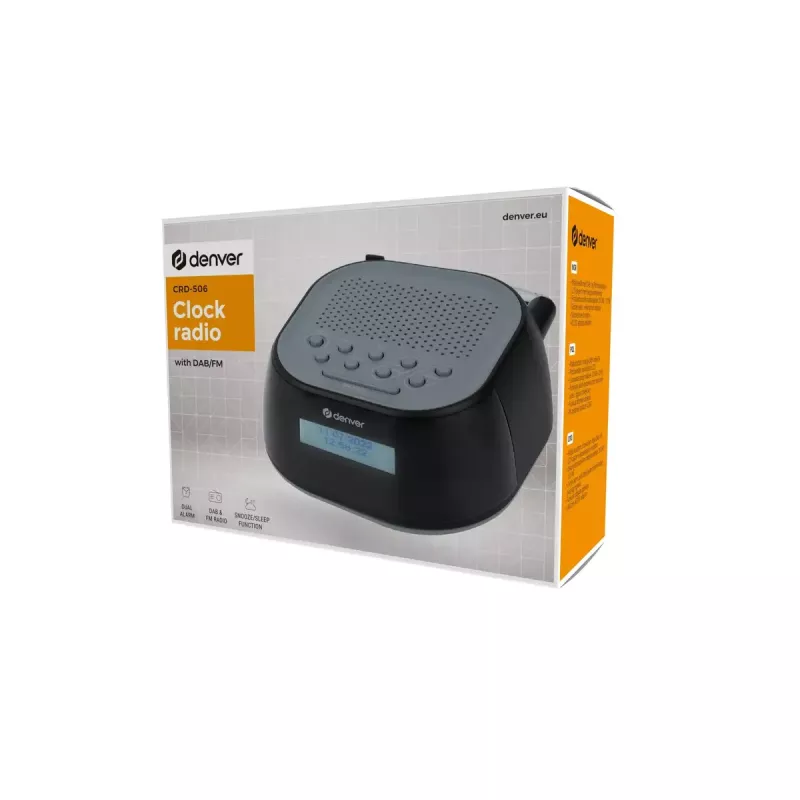 Radio DENVER CRD-506 FM/AM mit Bluetooth – digitales tragbares Radio mit FM/AM und Bluetooth