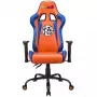 PC-Gaming-Stuhl Subsonic DBZ Gepolsterte Sitzfläche Grau Orange 125 kg
