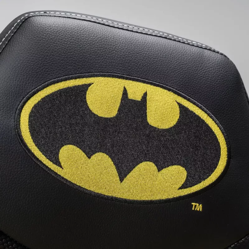 PC-Gaming-Stuhl Subsonic Batman Junior Gepolsterte Sitzfläche Schwarz Gelb
