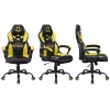 PC-Gaming-Stuhl Subsonic Batman Junior Gepolsterte Sitzfläche Schwarz Gelb