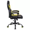 PC-Gaming-Stuhl Subsonic Batman Junior Gepolsterte Sitzfläche Schwarz Gelb