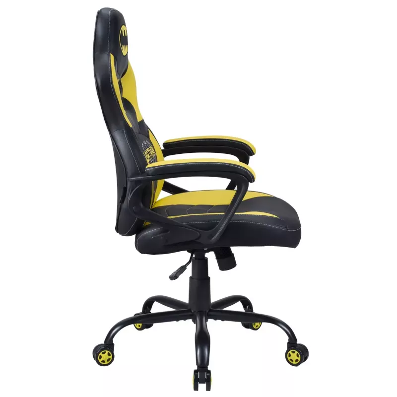 PC-Gaming-Stuhl Subsonic Batman Junior Gepolsterte Sitzfläche Schwarz Gelb