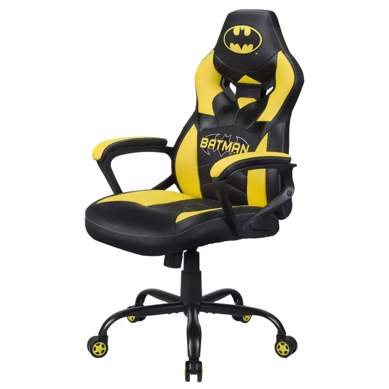 PC-Gaming-Stuhl Subsonic Batman Junior Gepolsterte Sitzfläche Schwarz Gelb