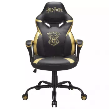 PC-Gaming-Stuhl Subsonic Junior Hogwarts Gepolsterte Sitzfläche Schwarz Gelb
