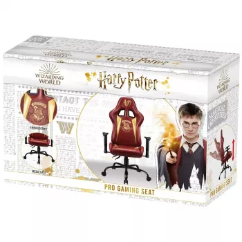 PC Gaming-Stuhl Subsonic Hogwarts gepolsterter Sitz Braun 125 kg