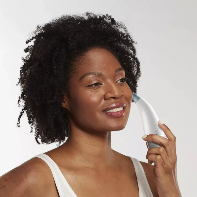 HoMedics FAC-HY100 Hautpflegegerät Hydradermabrasion-Reiniger Transparent, Weiß