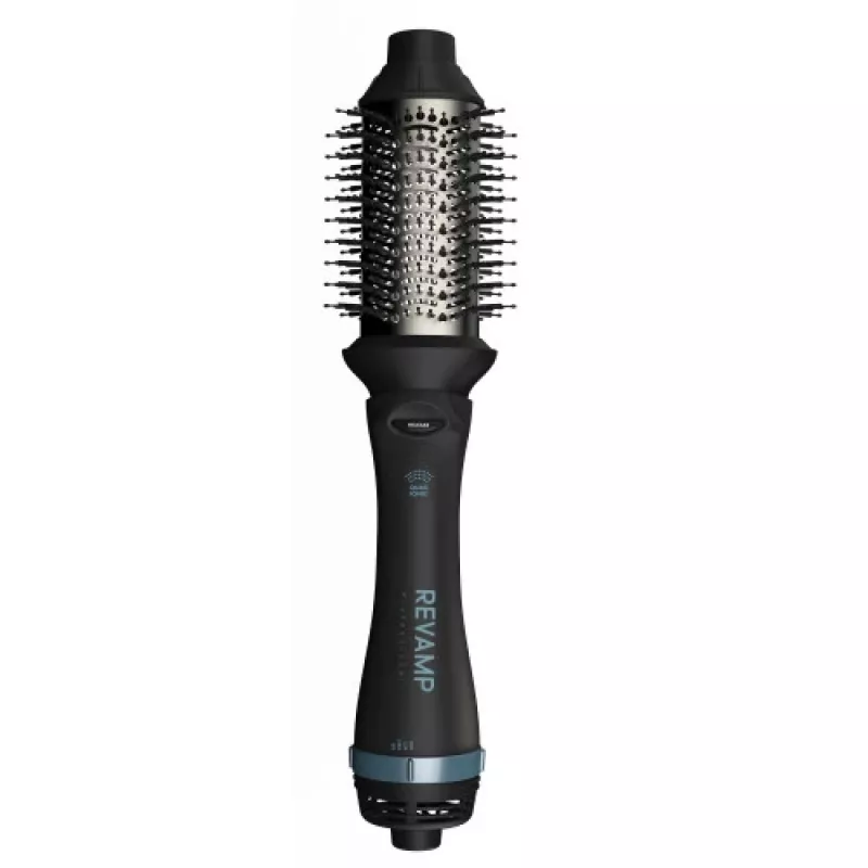 Revamp Progloss Volume & Style Hot Brush Style Heißluftbürste Warm Schwarz 1000 W 3 m