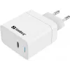 AC-Ladegerät Sandberg USB-C PD65W EU Indoor Universal Weiß
