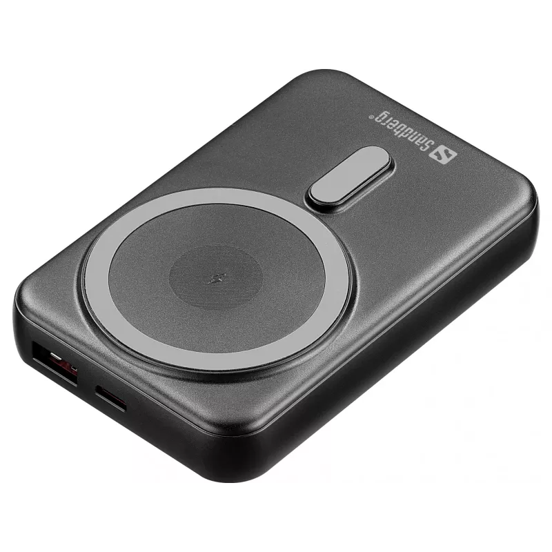 Tragbare Powerbank Sandberg Mag Wireless Powerbank 10000, 10000 mAh
