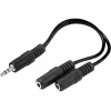 Audio-Splitter Sandberg MiniJack 1->2 502-16