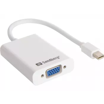 Adapter MiniDP auf VGA+Audio Sandberg 509-05