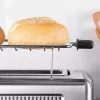 Gastroback Design Advanced 4S Toaster 2 Scheiben 1100 W Schwarz Edelstahl