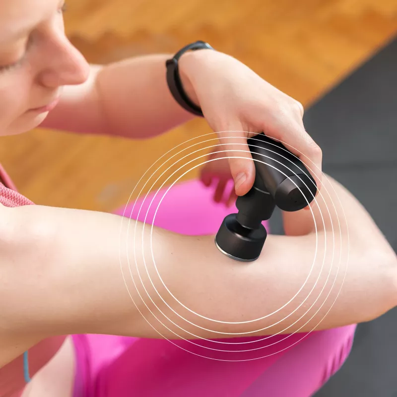 HoMedics Myti Massager Universal Anthrazit Klopfmassage