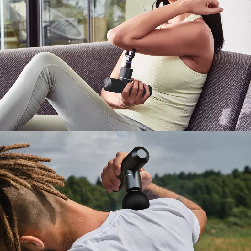 HoMedics Myti Massager Universal Anthrazit Klopfmassage
