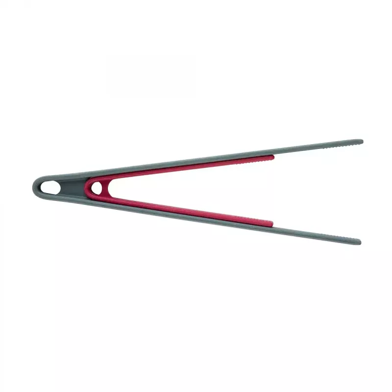 Küchenzange JATA HACC4522 293 mm Silikon Edelstahl Grau Rot