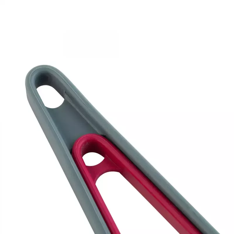 Küchenzange JATA HACC4522 293 mm Silikon Edelstahl Grau Rot