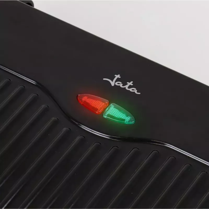 Kontaktgrill JATA JEGR1107 1000W Schwarz Edelstahl Drehregler