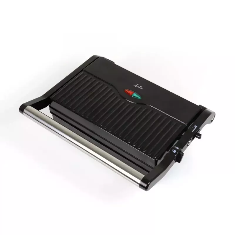 Kontaktgrill JATA JEGR1107 1000W Schwarz Edelstahl Drehregler