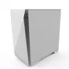 Zalman Z1 Iceberg White - mATX Mid Tower PC-Gehäuse / 2x 120-mm-Lüfter vorinstalliert, Mini Tower