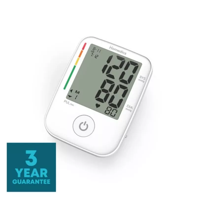 Automatisches Blutdruckmessgerät HoMedics BPA-P200-EU1 Oberarm Weiß