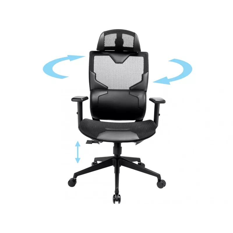Gaming-Stuhl Sandberg ErgoFusion max. Benutzergewicht 150 kg