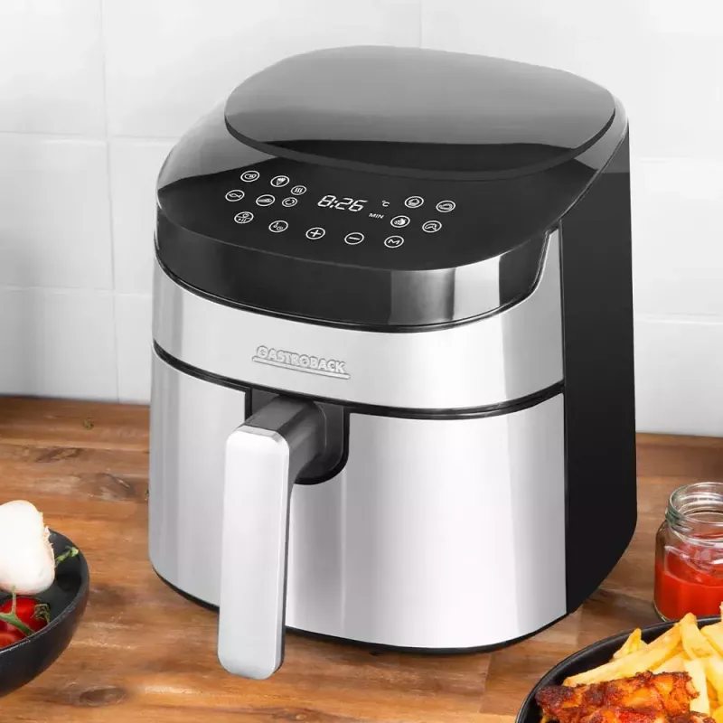 Heißluftfritteuse Gastroback Design Air Pro 3,7 L 1300 W Schwarz Edelstahl