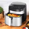 Heißluftfritteuse Gastroback Design Air Pro XXL 6,5L 1600W Schwarz Edelstahl