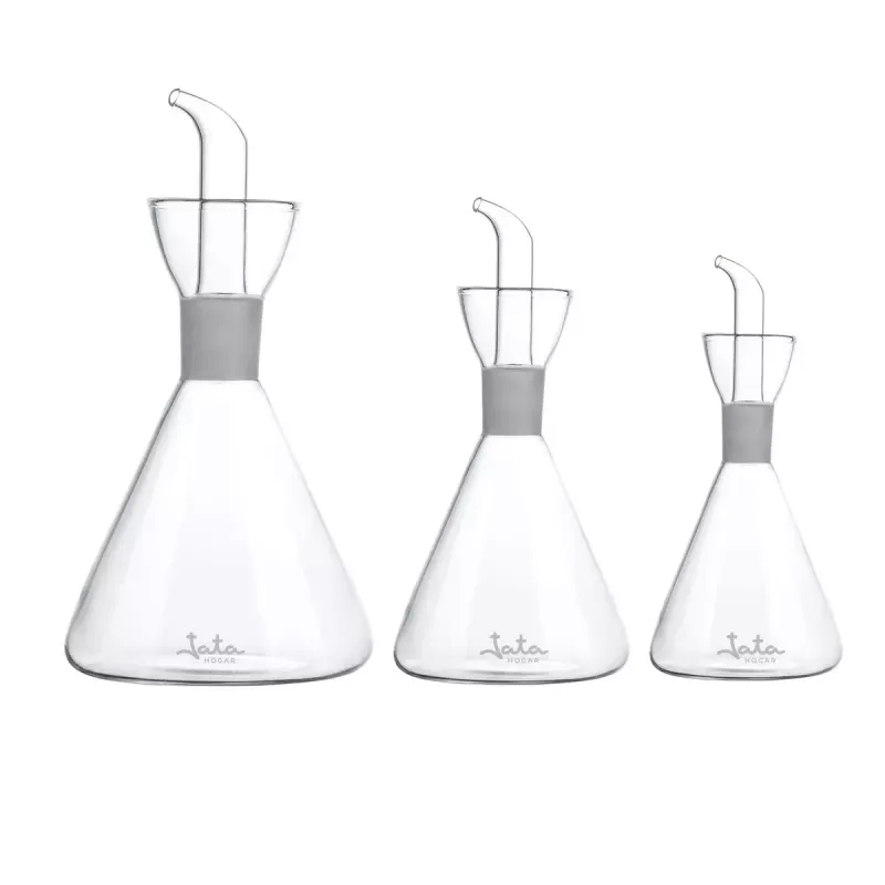 Öl-Essig-Dispenser JATA HACC4537 500 L Glas Transparent