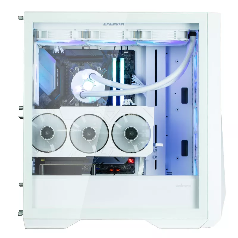PC-Gehäuse Zalman Z9 Iceberg MS Weiß Midi Tower
