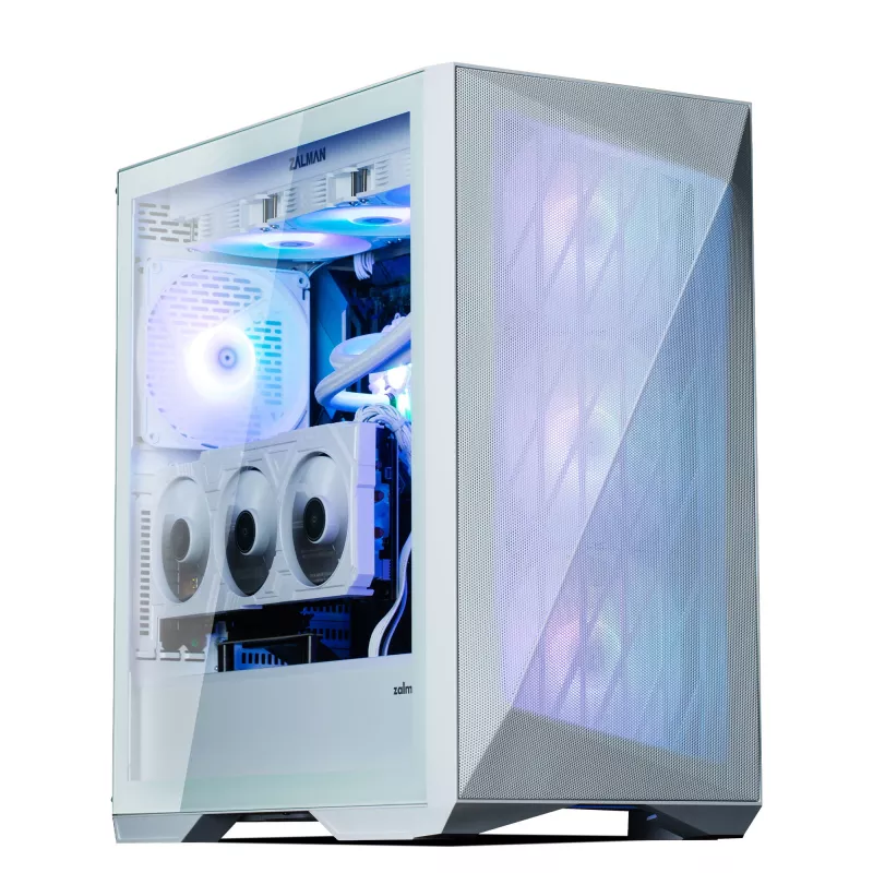 PC-Gehäuse Zalman Z9 Iceberg MS Weiß Midi Tower
