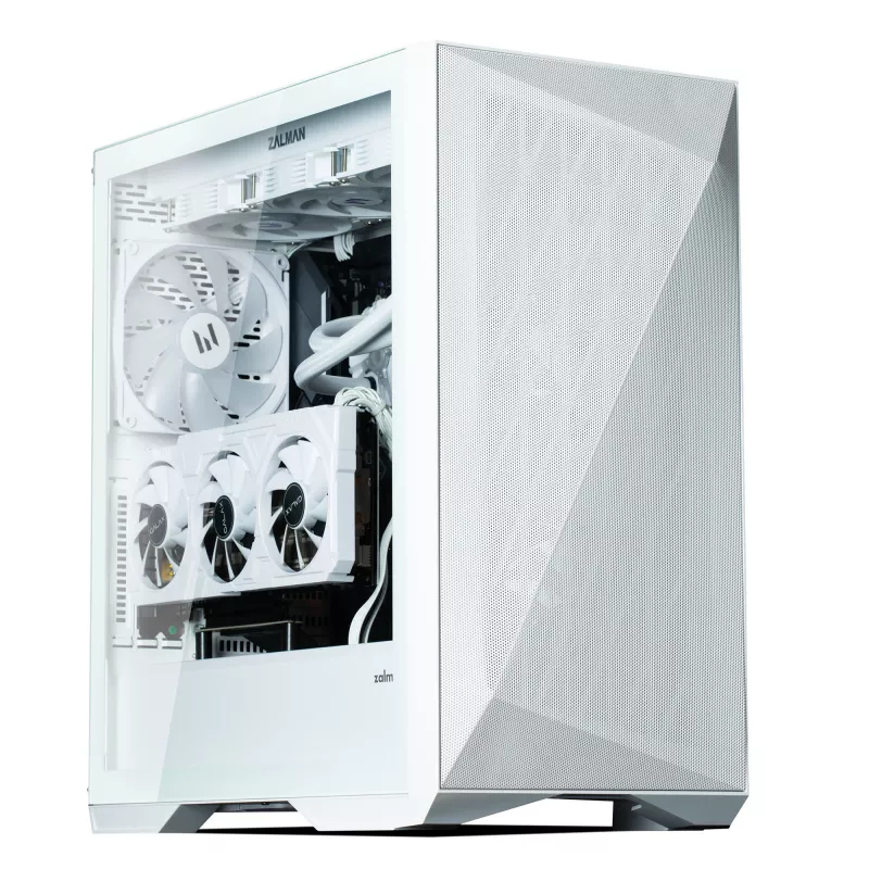 PC-Gehäuse Zalman Z9 Iceberg MS Weiß Midi Tower
