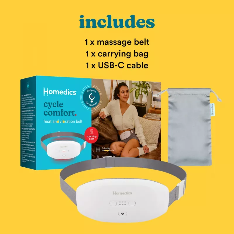 Massagegürtel HoMedics WMH-200H Vibrationsmassage Weiß