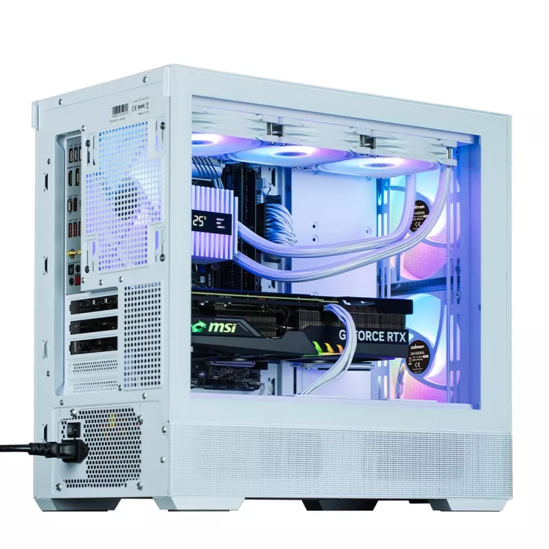 PC-Gehäuse Zalman P30 Air Weiß Mini Tower