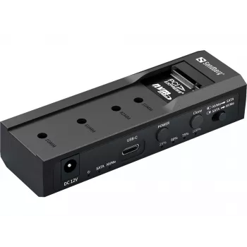 Sandberg USB 3.2 Kloner und Dock für M2 + NVMe + SATA