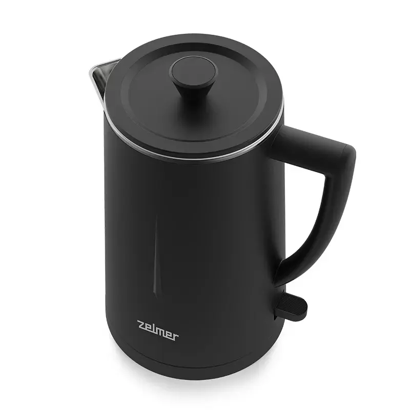 Elektrischer Wasserkocher Zelmer 1,7 L 1500 W Schwarz
