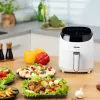 Heißluftfritteuse Zelmer ZAF3551W 3,5 L 1200 W Schwarz Weiß