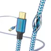 Hama Reflective USB-Kabel USB 2.0 1,5 m USB A Micro-USB B Blau