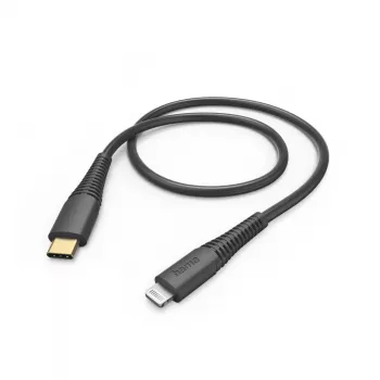 Lightning-Kabel Hama 00201602 1,5 m Schwarz USB-C 3A