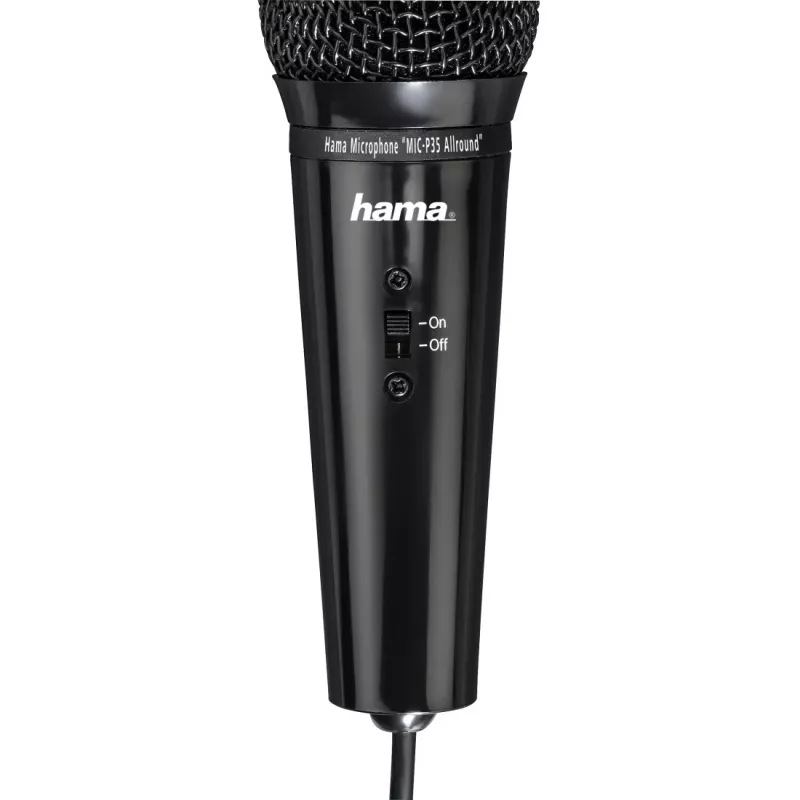 Mikrofon Hama MIC-P35 Allround Schwarz