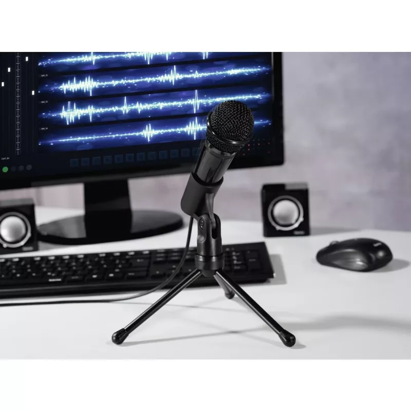 Mikrofon Hama MIC-P35 Allround Schwarz